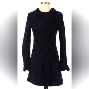 KUT FROM THE KLOTH Ruffled Front Coat